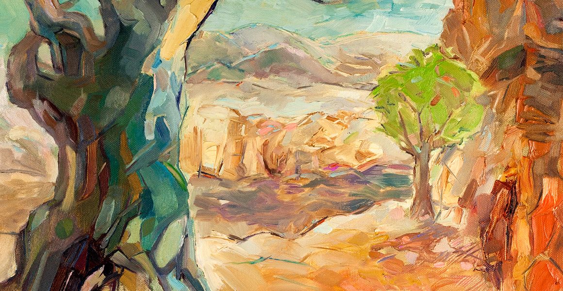 Original oil painting. Modern Impressionism
